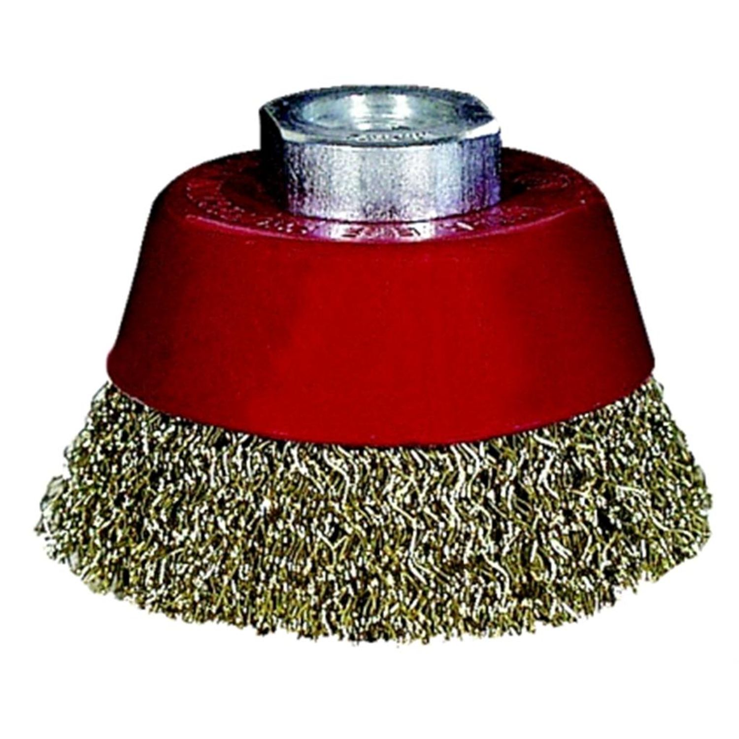 Wire Cup Brush Crimped 150mmxm14 Blister